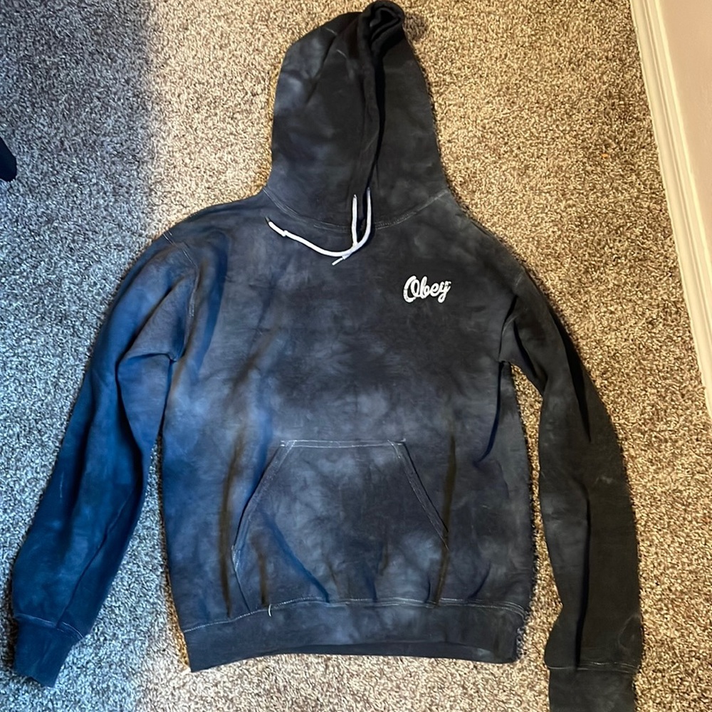 OBEY Tye dye Hoodie, size S